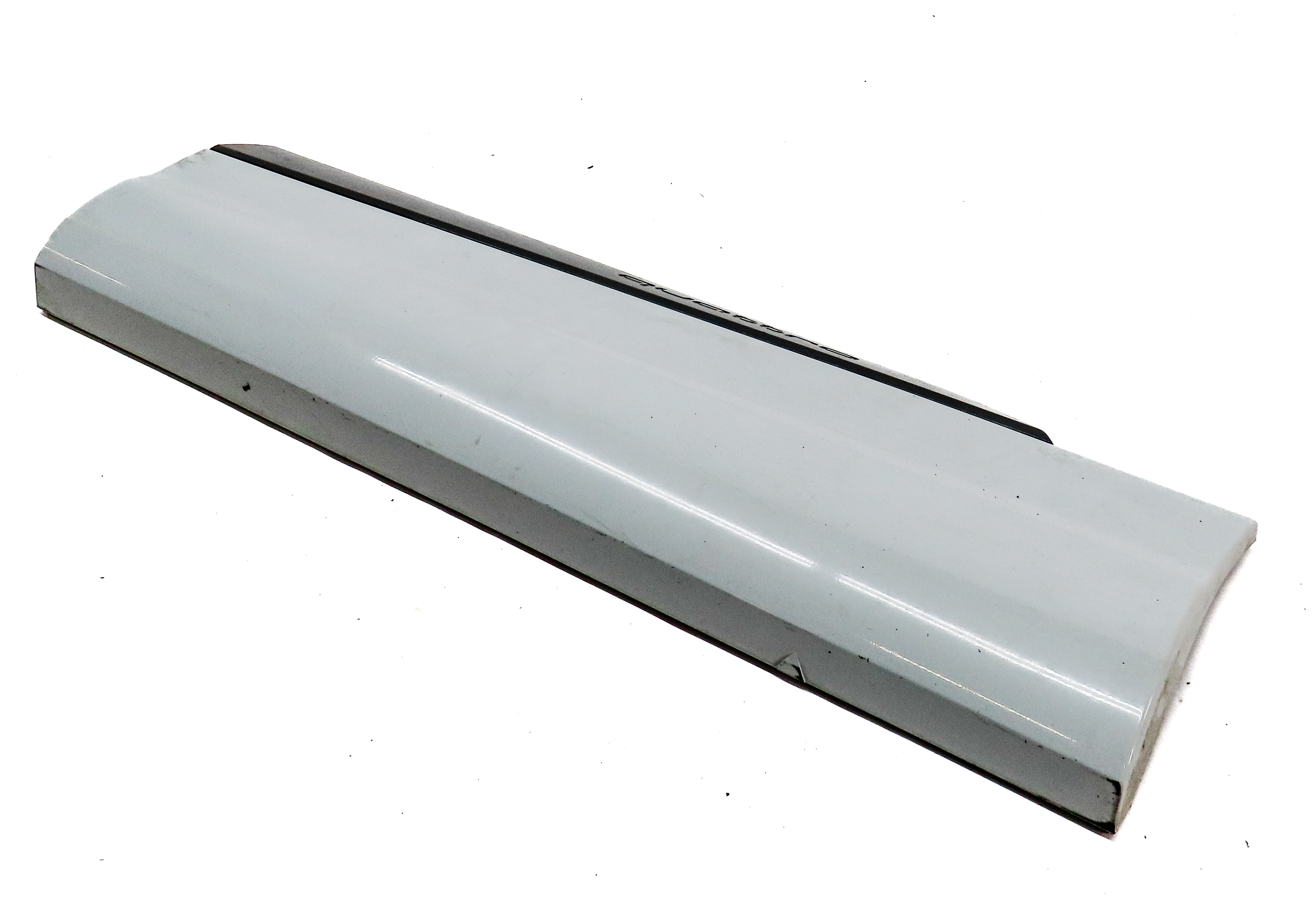2017-2019 AUDI Q7 (4M) REAR LEFT DOOR LOWER MOULDING RUNNER TRIM (White) — exact item pictured